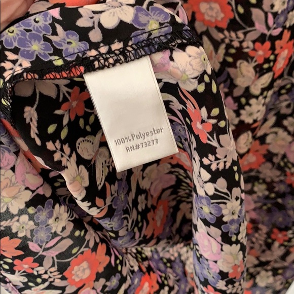 LC Lauren Conrad floral tank - Picture 4 of 5